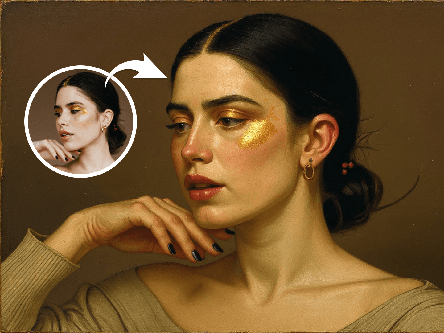 AI Oil Painting Generator